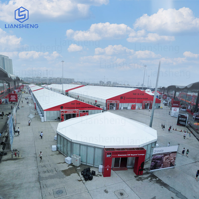 Luxuriöses Outdoor-Eventzelt für große Messen