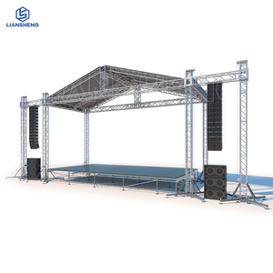 Heißer Verkauf Outdoor-Bühnenpodest für Konzertveranstaltungen und Free Design Truss Aluminium Display