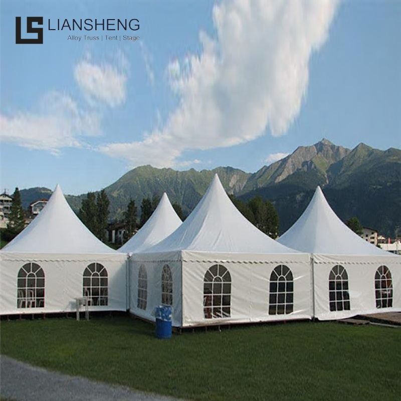 Messezelt Event Outdoor-Zelte für Veranstaltungen De Camping Frame Marquee Partyzelt Pagode