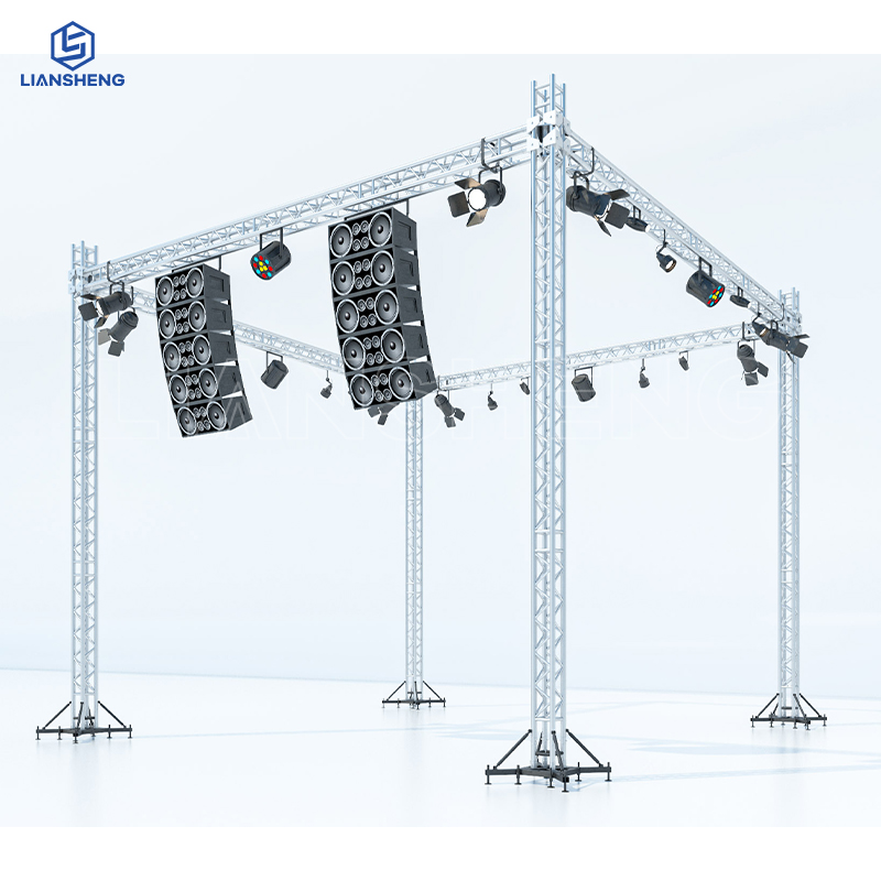 Top Sale Outdoor Podium Konzert Aluminium Bühnenrahmen mit Truss Display Lifting System Racks