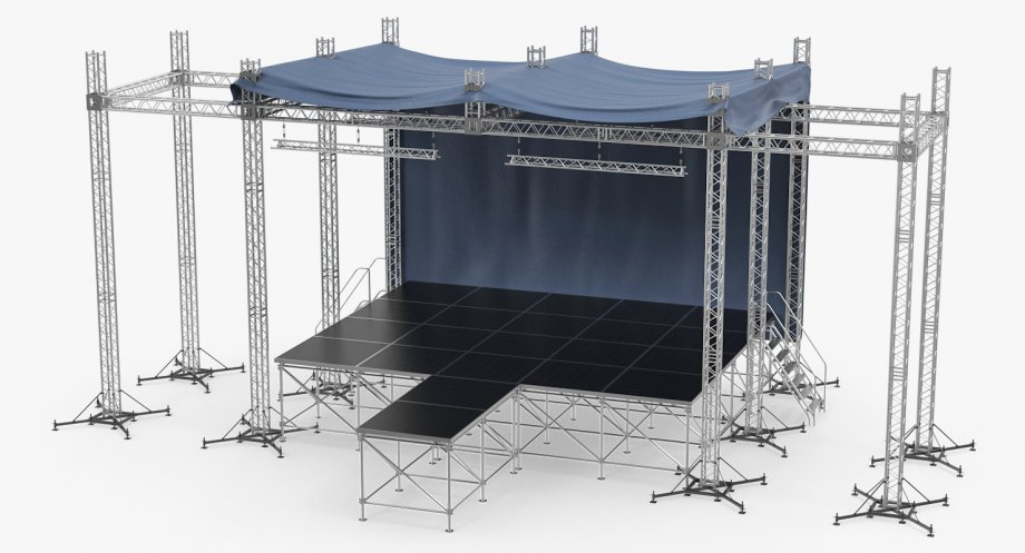 Heißer Verkauf Outdoor-Bühnenpodest für Konzertveranstaltungen und Free Design Truss Aluminium Display