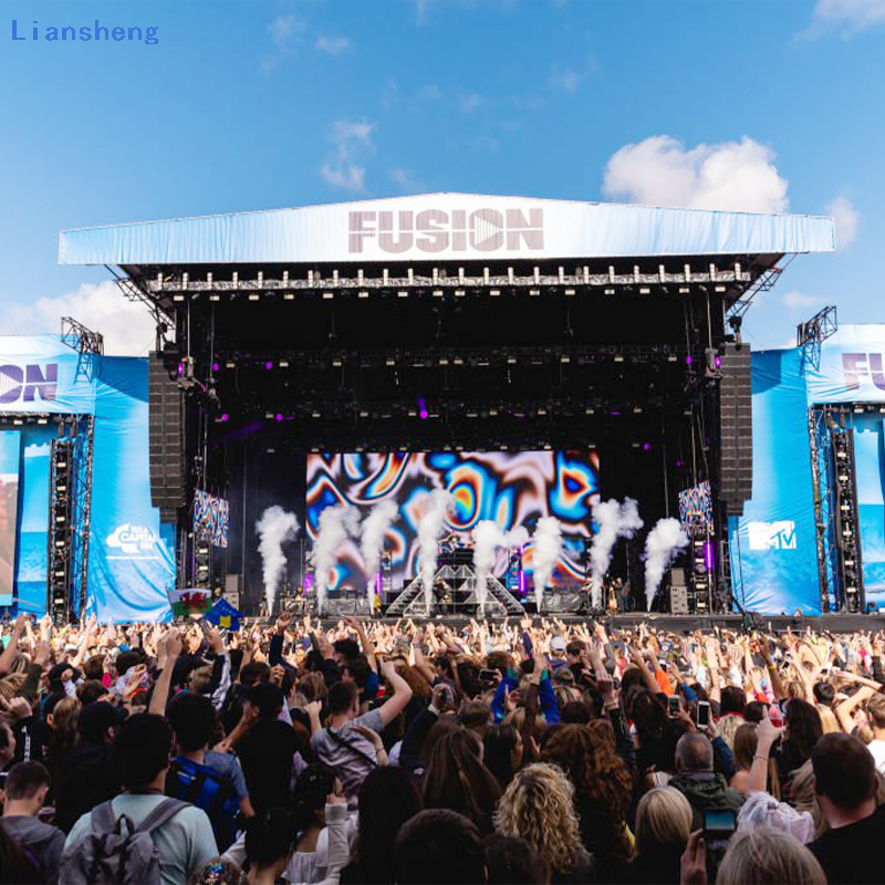 Hochwertiges DJ-Licht für Musikfestival, Aluminium, für Hochzeit, Konzert, Bühne, Dachstuhl