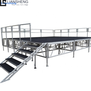 Kundenspezifische Free Design Performance Truss Display Aluminium-Podium-Konzertbühnenplattform für Veranstaltungen im Freien