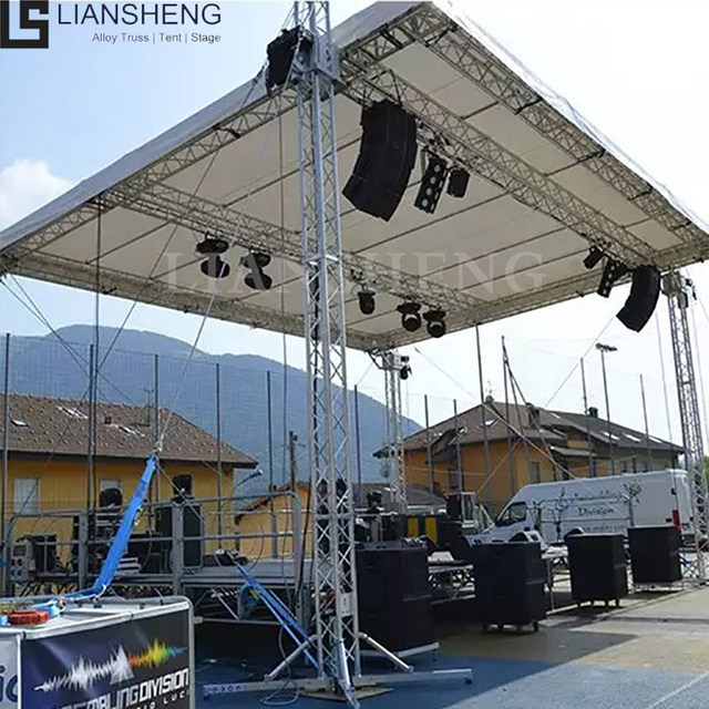 Heißer Verkauf Tragbare Aluminium Bühnenbeleuchtung Ausrüstung Podium Plattform Truss Bühne Aluminium Truss Display Bühne