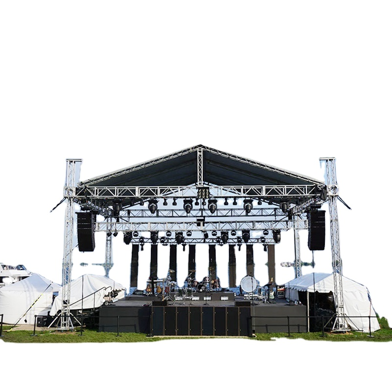 Top Sale Outdoor Podium Konzert Aluminium Bühnenrahmen mit Truss Display Lifting System Racks