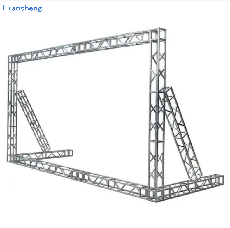 Fabrik-Direktversorgung, heißer Verkauf, 12 x 10 x 6 m, Outdoor-Konzert-Trägerständersystem, Lichtbühne, Podium, Konzert mit Hebesystem 