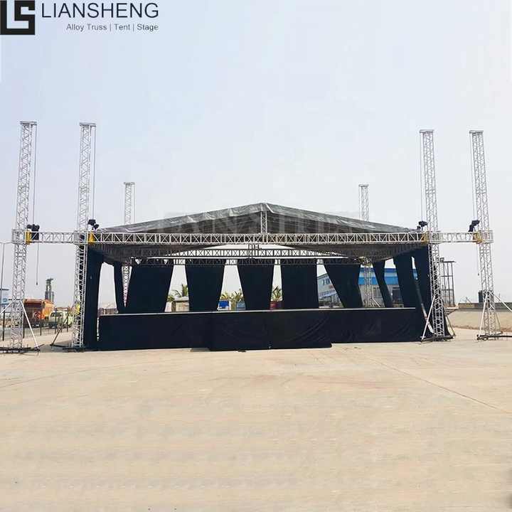 Heißer Verkauf Großhandel Event Truss Bühne Aluminium Konzert Bühne Podium Dach Truss Bühne Display