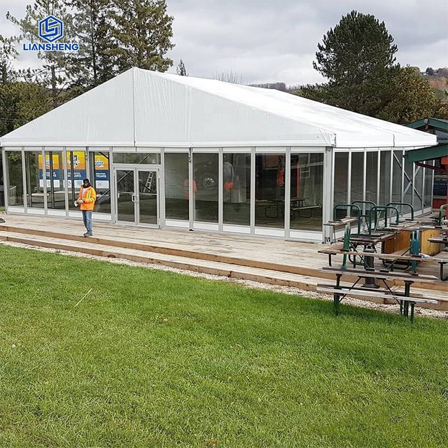 Fabrik-Großhandelspreis im Freienausstellungs-Zelt-Aluminiumlegierungs-Struktur-kundenspezifisches Zelt-Glaswand-Festzelt-Zelt