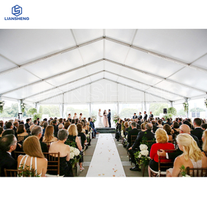 Maßgeschneiderte Fabrikpreis-wasserdichte Hochzeitsfest-Aluminiumzelte für 200 Personen 500 Personen großes Festzeltzelt