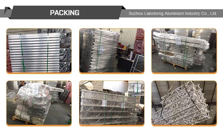 Zusammenklappbare tragbare Glas-Aluminium-Hochzeitsb&uuml;hne