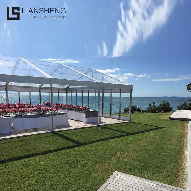 20 x 40 Outdoor-Aluminiumrahmen, transparentes Festzelt, Hochzeitszelt, Outdoor-Event-Zelte