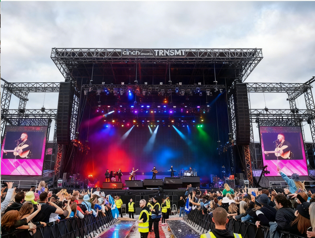 20 m × 40 m großes Konzertbühnen-Aluminium-Traversensystem