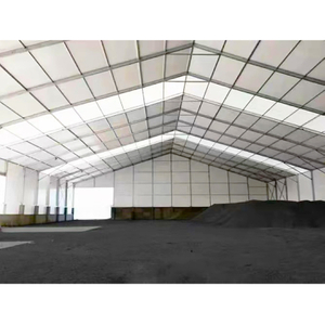 25 x 40 m großes industrielles Lagerzelt mit Aluminiumrahmen