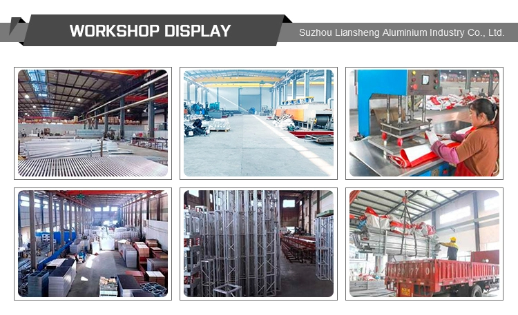 Zusammenklappbare tragbare Glas-Aluminium-Hochzeitsb&uuml;hne