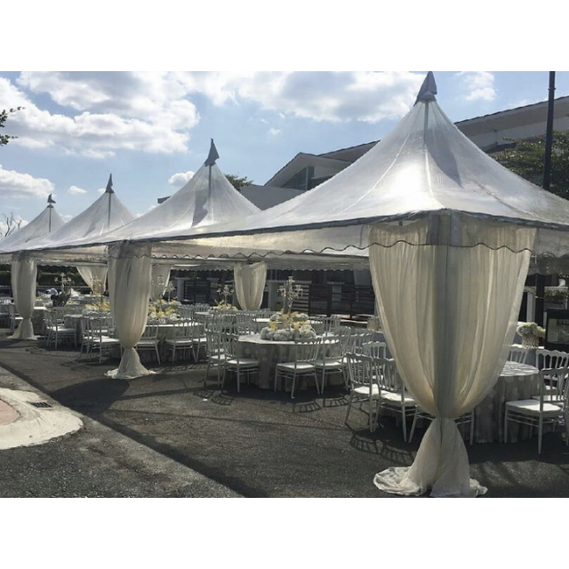 Luxus-Hochzeitspagodenzelt-Hersteller, Aluminiumlegierungszelt zum Verkauf, Event-Partyzelt-Lieferant