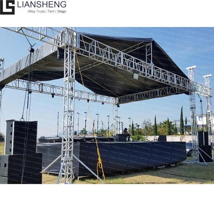 Heißer Verkauf Großhandel Event Truss Bühne Aluminium Konzert Bühne Podium Dach Truss Bühne Display