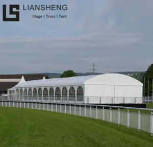 Hochwertiges Aluminium-Lagerzelt, Industrielager-Unterstand, wetterfest, schneller Aufbau