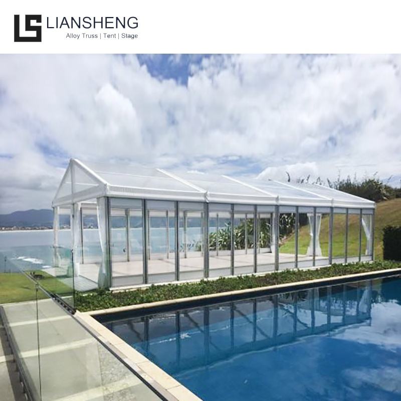 Großes Zelt mit Aluminiumrahmen, Stretch-Zelte, Aluminium-Hochzeitsfeier-Event-Zelt, Festzelt