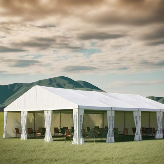 20 x 30 m hochwertiges Industriezelt mit Aluminiumrahmen, robust, für Messezelt zum Verkauf