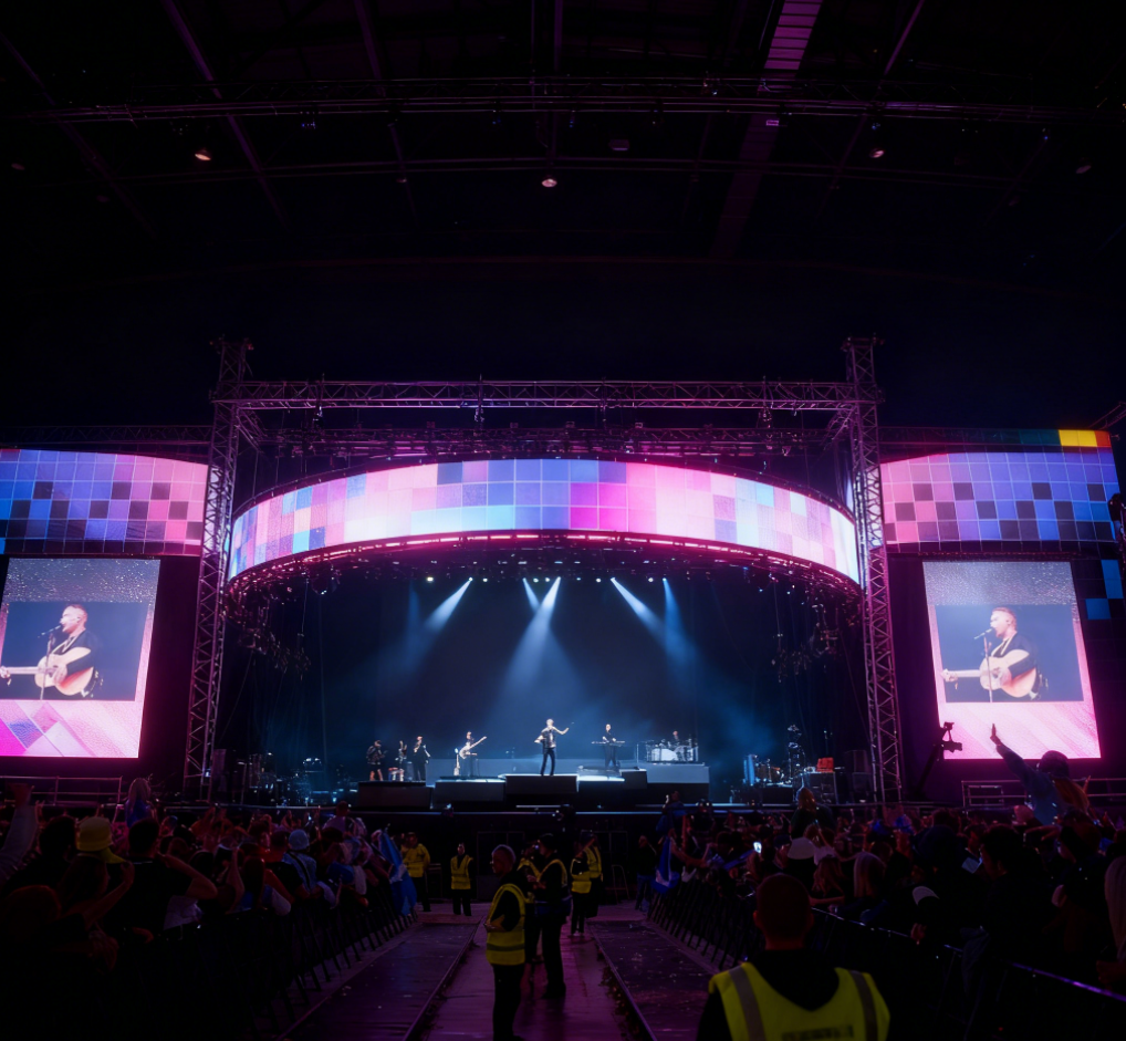 20 m × 40 m großes Konzertbühnen-Aluminium-Traversensystem