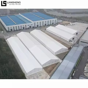 [Qingtian-Serie] 50 x 100 m großes gewerbliches Lagerzelt – 5.000 m² säulenfreier Raum · Schneller Aufbau · Revolutionäre Lösung für die Unternehmenslagerung