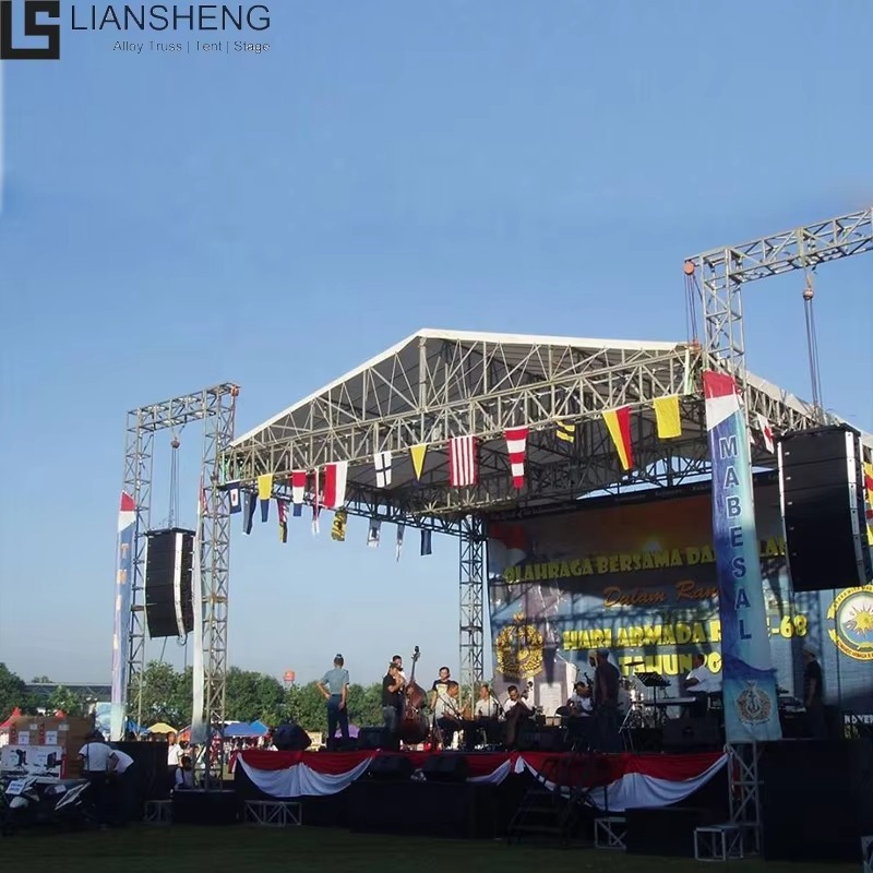 Liansheng · Storm-Serie | 10 m x 7 m professionelles Traversen-Bühnensystem der Leistungsklasse