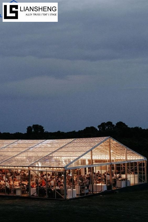 Aluminiumrahmen-großes Zelt-Ausdehnungs-Zelt-Aluminiumhochzeitsfest-Ereignis-Zelt Marque