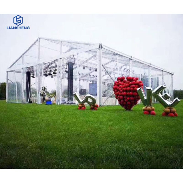 Heavy Duty 20x50m 500 1000 Searter Zelt Festzelt Großes A-förmiges Zelt für Veranstaltungen im Freien, Party, Hochzeit
