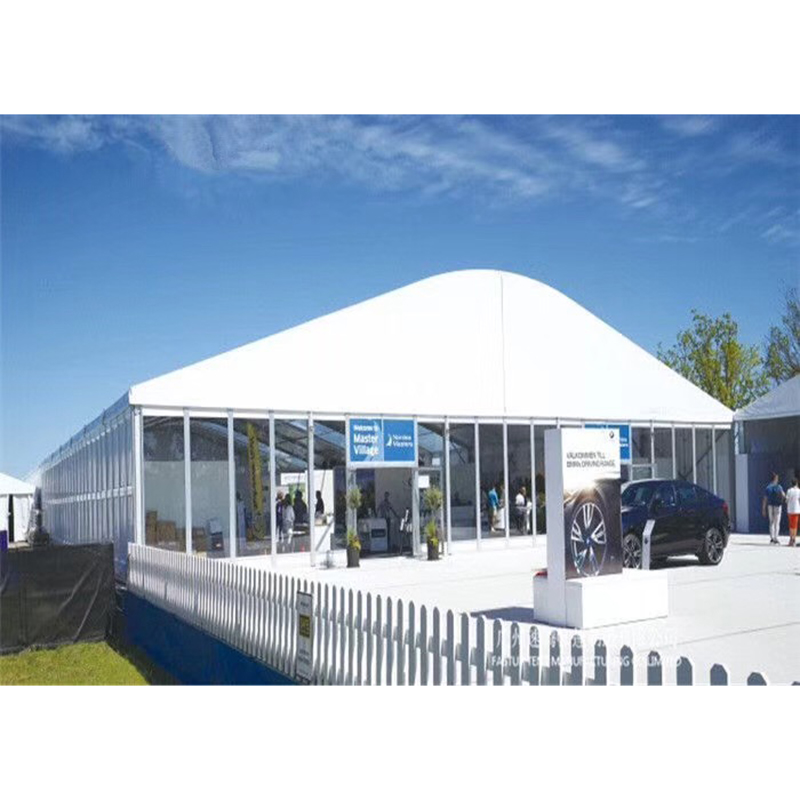 Großes, individuell gestaltetes Business-Zelt, Expo-Messezelt, Outdoor-Aluminiumrahmen-Ausstellungs-Event-Zelt