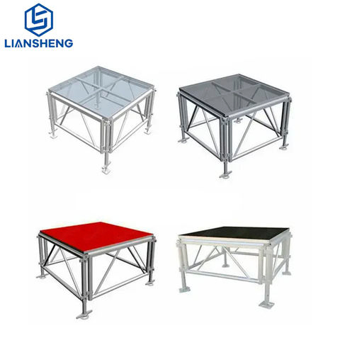  Liansheng · StageTile | 0,6 m großes modulares Bühnenpaneelsystem