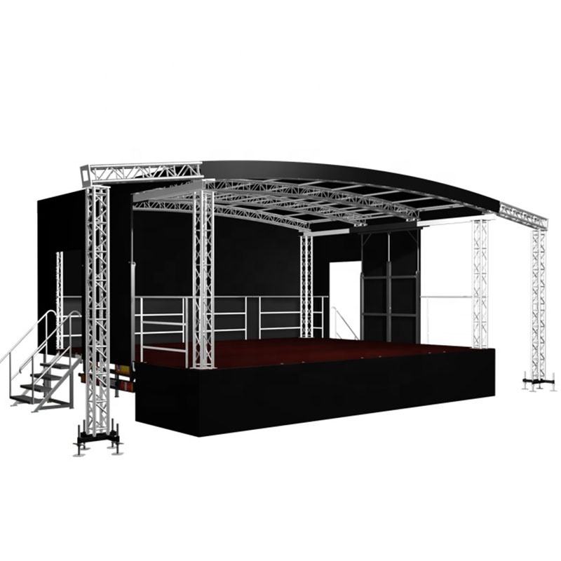 Große Aluminium-Bühnenplattform Palco Para Show Eventos Estrutura Palco