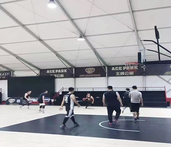 Hochwertiges großes Tenniszelt für den Außenbereich, Basketballzelt, Padelzelt, Fußballzelt für das Training 