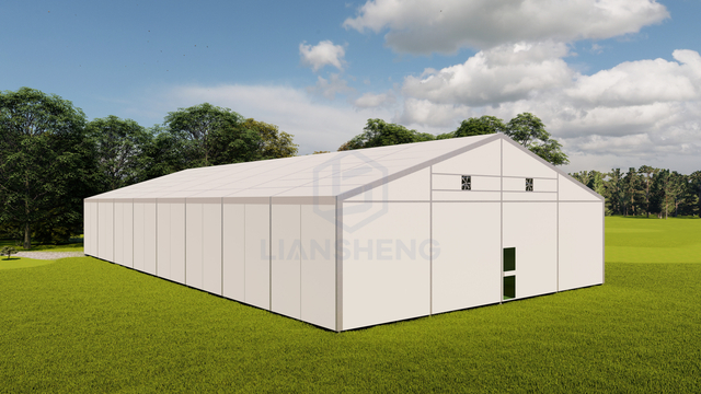 Liansheng 20mx30m Sportzelt mit Aluminiumrahmen für Basketballzelt 