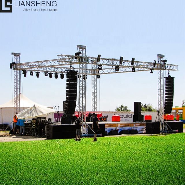 Heißer Verkauf Großhandel Event Truss Bühne Aluminium Konzert Bühne Podium Dach Truss Bühne Display