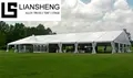 Liansheng · Jumbo-Serie | 20 m x 50 m professionelles Zelt mit extra großer Spannweite