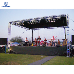 Große mobile Truss&Bühne, Konzertbeleuchtung, Bühne, anpassbare Displaystruktur, schnelle Installation, zu verkaufen