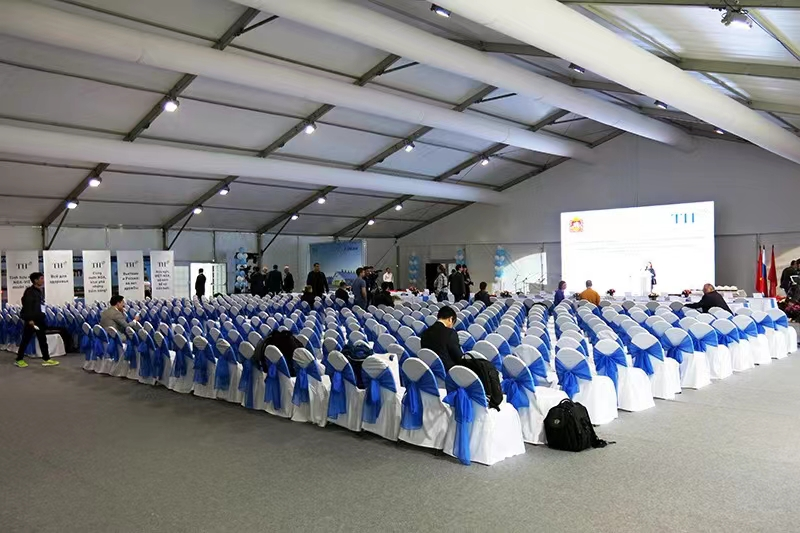 Hochwertiges Ausstellungszelt mit Aluminiumrahmen 