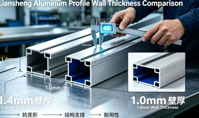 Profile aus Aluminiumlegierung schrumpfen nicht
