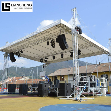 Kleine Aluminium-Traverse – kompakt, stabil und perfekt für den professionellen Event-Aufbau